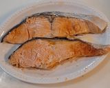 レンチン鮭の味噌マヨ焼き作り方1写真