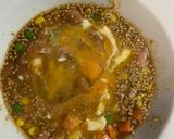 全てレンジ洋風万能梅トマト味炒飯弁当作り方7写真