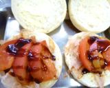 トマト＆アボカドのお好み焼き風味トースト作り方3写真