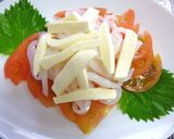 いかと野菜とチーズのスパイシー和風サラダ作り方7写真