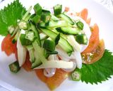 いかと野菜とチーズのスパイシー和風サラダ作り方8写真