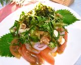 いかと野菜とチーズのスパイシー和風サラダ作り方9写真