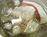 オニカサゴとイシナギの刺身サラダ作り方6写真