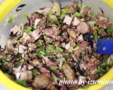 ひじき煮リメイク★和風餃子作り方1写真