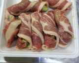 簡単！美味しい＾＾豚肉のアボカドロール♪作り方1写真
