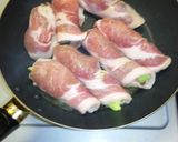簡単！美味しい＾＾豚肉のアボカドロール♪作り方2写真