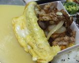 困った時の豚平焼き弁当♪作り方3写真