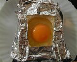 卵がしっかり収まる目玉焼きトースト作り方3写真