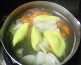 我が家の味！サツマイモの味噌汁作り方10写真