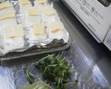 簡単♪はんぺんハムチーズ焼き作り方2写真