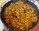 豚肉のパスタソース煮作り方3写真