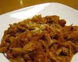 豚肉のパスタソース煮作り方4写真