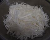 大根とホタテフレークのサラダ作り方1写真