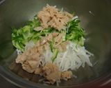 大根とホタテフレークのサラダ作り方4写真
