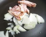 ➏家にある材料だけで♪クリームパスタ♬➏作り方2写真