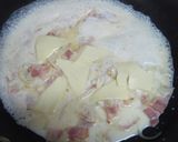 ➏家にある材料だけで♪クリームパスタ♬➏作り方5写真