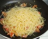 ➏トマトとカマンベールチーズのパスタ☆➏作り方7写真