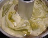 つぶあん抹茶マーブルシフォンケーキ♪作り方9写真