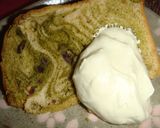 つぶあん抹茶マーブルシフォンケーキ♪作り方13写真
