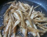 ごぼうきんぴらタイム風味作り方4写真