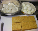 ✿シンプルが一番♡厚揚げと卵と大根煮✿作り方1写真