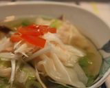 えびと鶏のワンタンスープ。作り方4写真