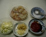 ぷりぷり食感☆えびチリ。作り方1写真