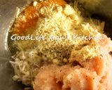 高野豆腐と鶏ささみの生姜あんハンバーグ作り方3写真