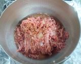 しっとり豚肉そぼろ作り方1写真