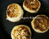 高野豆腐と鶏ささみの生姜あんハンバーグ作り方5写真