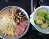 濃厚☆芽キャベツのカレークリームスープ作り方1写真