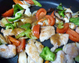 鶏と野菜のスパイシーな和風炒め作り方9写真