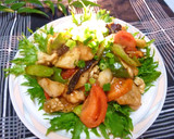 鶏と野菜のスパイシーな和風炒め作り方10写真