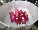簡単☆日向夏風味のお月見だんご作り方1写真