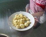 簡単☆日向夏風味のお月見だんご作り方3写真