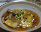 豆腐ステーキ☆しめじ＆たまねぎあんかけ作り方7写真