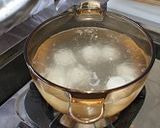 簡単☆日向夏風味のお月見だんご作り方6写真