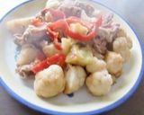 カリフラワーとパプリカの焼き肉味作り方4写真