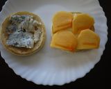 柿とチーズのイングリッシュマフィン作り方4写真