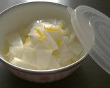 早ウマ！さっぱりゆず大根作り方6写真