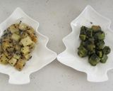 ２色鬼饅頭　（抹茶＆ゴマ入)　改訂版作り方12写真