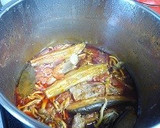 簡単　スペアリブと茄子のトマトソース煮作り方5写真