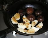 焼き椎茸と長芋の秋ご飯作り方2写真