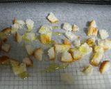 トースターで出来ちゃうクルトン作り方1写真