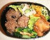 黒豆入り玄米ご飯のお弁当　●for女子高生作り方10写真