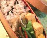 黒豆入り玄米ご飯のお弁当　●for女子高生作り方8写真