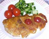 カレー味パリ②ポテトのせ♡豚ソテーマヨ焼作り方7写真