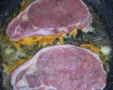 カレー味パリ②ポテトのせ♡豚ソテーマヨ焼作り方4写真