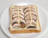 毎朝食べる♪マッシュルームトースト作り方2写真