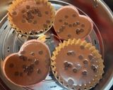 米粉のチョコ蒸しパン作り方8写真
